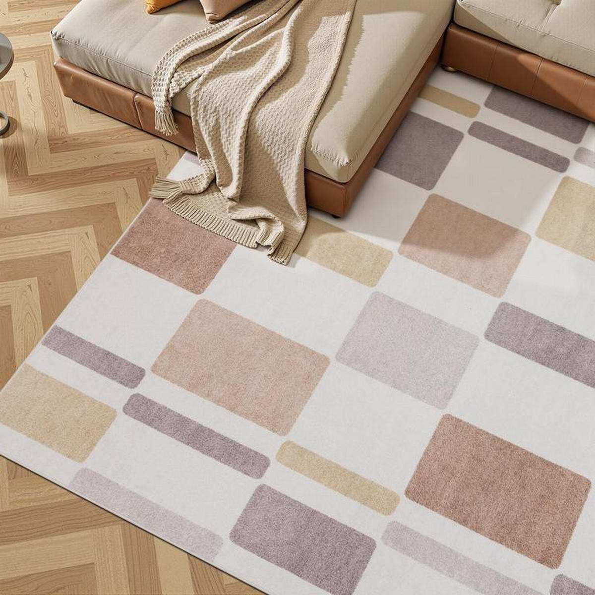 KURZFLOR-TEPPICH Cyrus Creme/Multicolor 200x290 cm - Multicolor, Textil (200/290cm) - Vercai Rugs