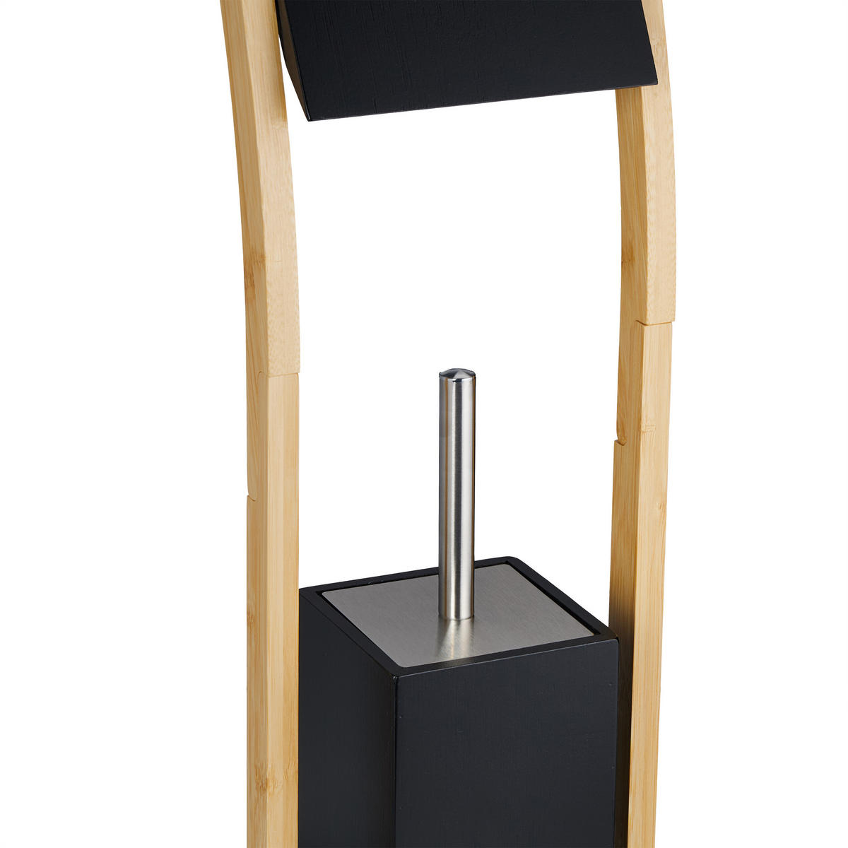 WC-GARNITUR - Multicolor, Holz/Kunststoff (20/74/20cm) - Relaxdays