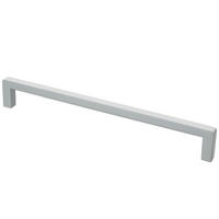 MÖBELGRIFF BA 192mm Küchengriff Weiss matt Schrankgriff schmal Türgriff modern - Weiß, Metall (0.9/2.8/20cm) - Livingpoint24