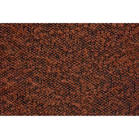 KOPFTEIL gepolstertes – Terrakotta-Bouclé-Stoff - 90 cm - Beige/Terracotta, Karton/Holz (90/120/10cm) - Sommeil de Plomb