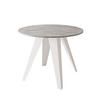 ESSTISCH ausziehbar auf MDF, Grau - Weiß/Grau, Holzwerkstoff (90/90/76cm) - Idohome