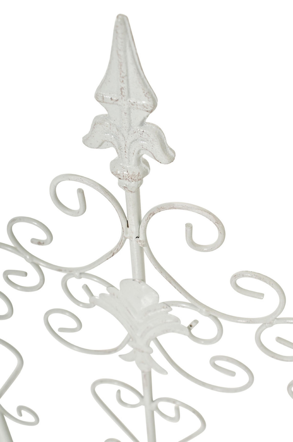 RANKGITTER Burk weiß - Weiß, Metall (35/122/7cm) - TPFGarden