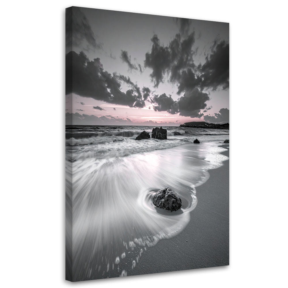 Feeby Wandbild, Grau 80x120 cm