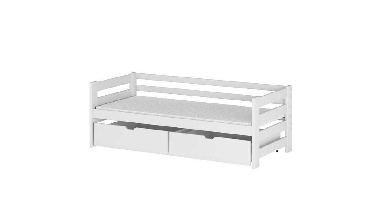 KINDERBETT WEIß - Weiß, Holz (90/200cm) - FURNLUX