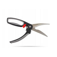 GEFLÜGELSCHERE Obsidian Schwarz 31/25/11 cm Metall - Schwarz, Metall (31cm) - Mondex