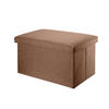 SITZBANK Faltbar 49/30/30 cm (Braun) - Braun, Textil (49/30/30cm) - Intirilife