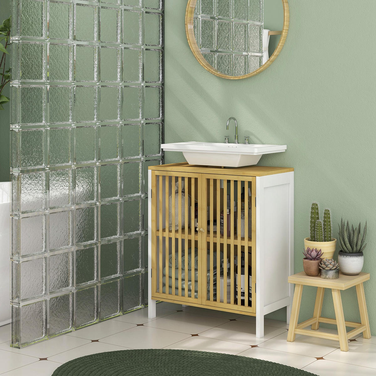 HÄNGESCHRANK Weiß 1 Stück - Weiß, Kunststoff (60/70/30cm) - GiPP