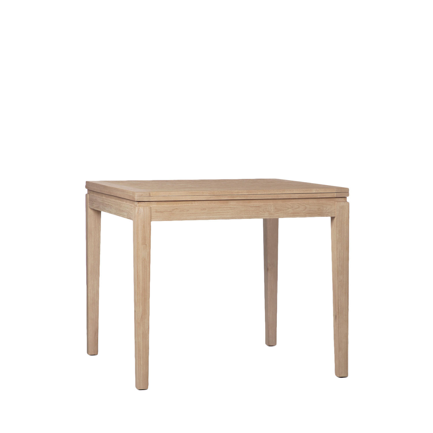 AUSZIEHBARER TISCH Dina Natürlich 90 - 180 cm x 78,5 cm - Naturfarben, Holzwerkstoff (90/90/78cm) - Klast Home