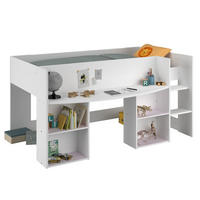 HOCHBETT Parisot Pirouette 1 90x200 Holznachbildung Weiß - Weiß, Kunststoff (90/200cm) - 58aufmkessel