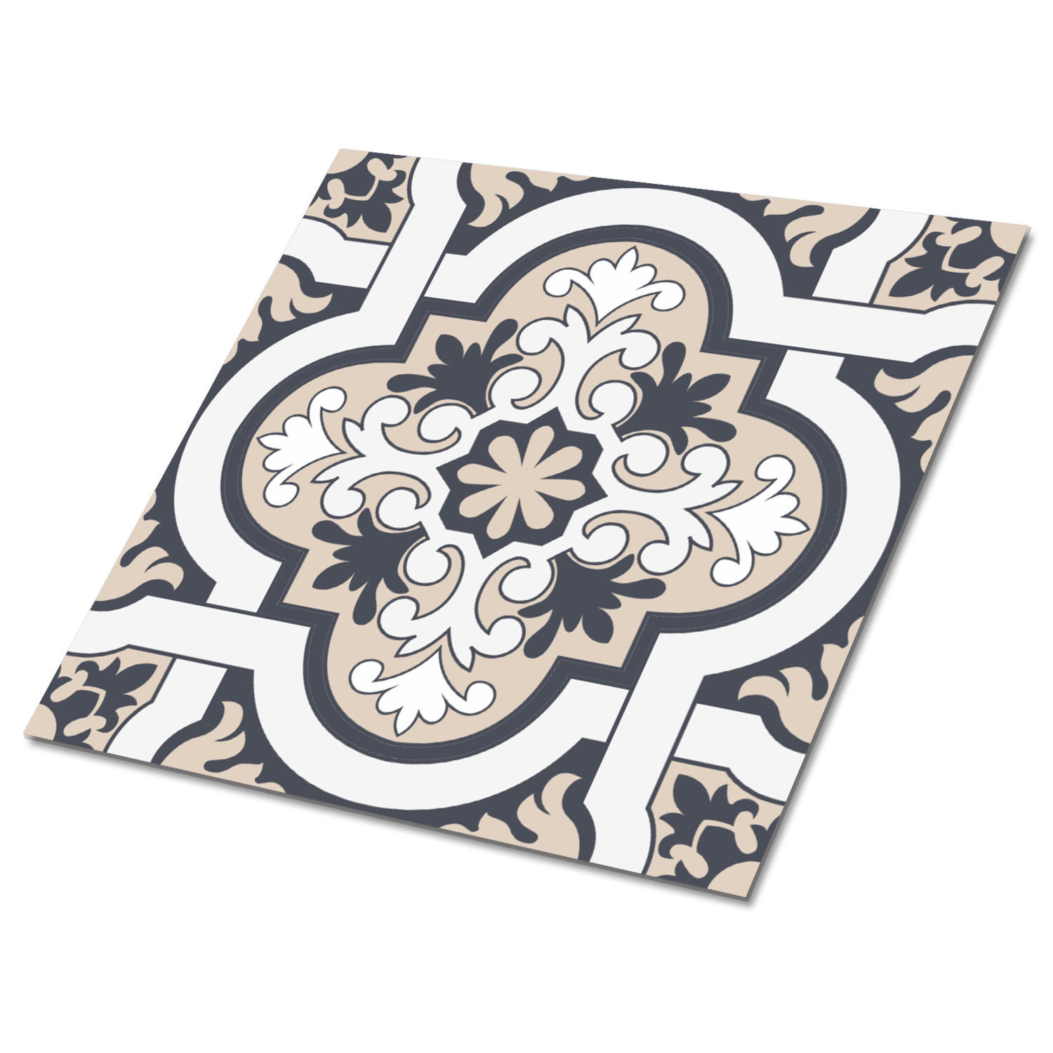TULUP SAMOLEPICÍ OBKLADY NA STĚNU 9 ks 30x30 cm Listový ornament