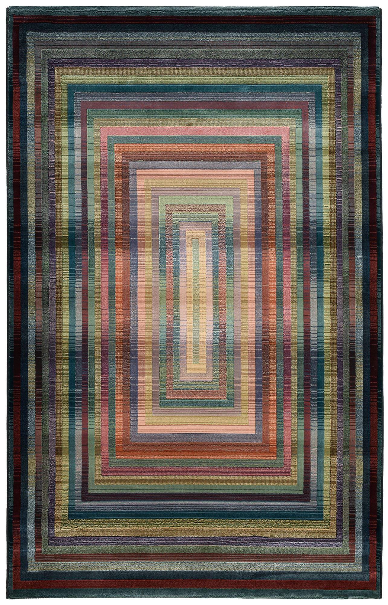 Theko Webteppich Mehrfarbig 160x235 cm