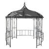PERGOLA CABRERA Grau - Grau, Metall (296/330/293cm) - MCW