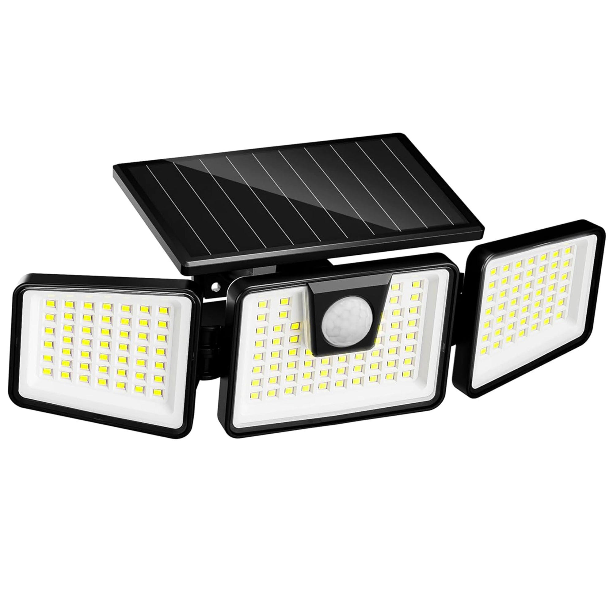 SOLARSPOT FALCON schwarz - Schwarz, Kunststoff (28/14.5/9.3cm) - Lumisky