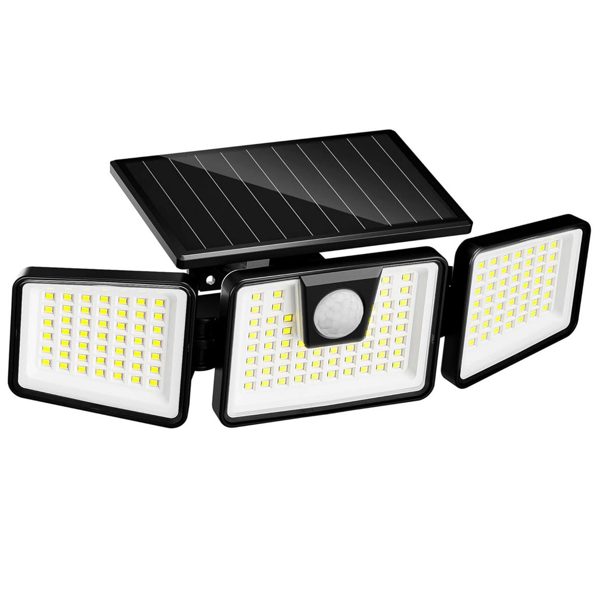 SOLARSPOT FALCON schwarz - Schwarz, Kunststoff (28/14.5/9.3cm) - Lumisky