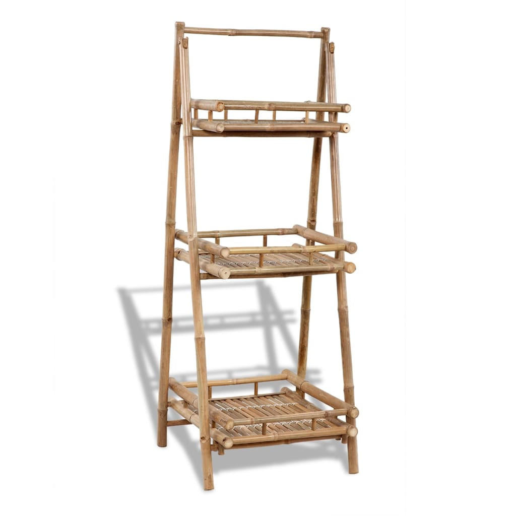 vidaXL Pflanzenständer Braun 50x145x56 cm