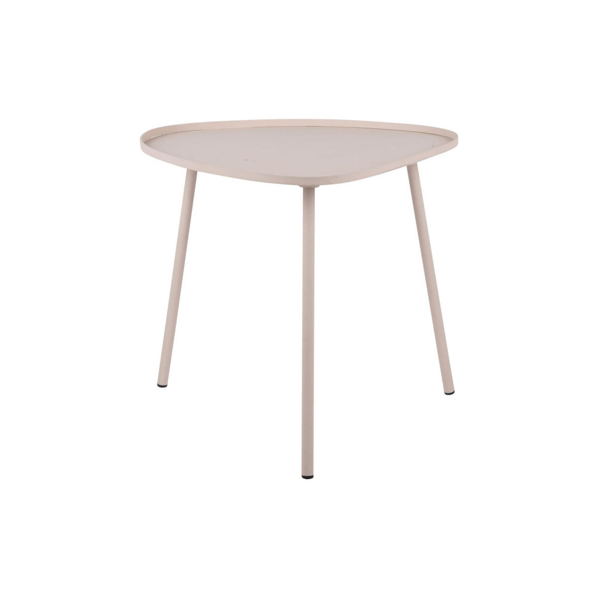 BEISTELLTISCH Boaz Grau 44/44/43 cm - Grau, Metall (44/44/43cm) - Leitmotiv