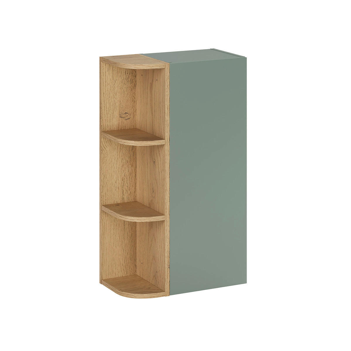 OMARAORIA Zelena - zelena, leseni material (45/80/26.6cm) - Petits-meubles