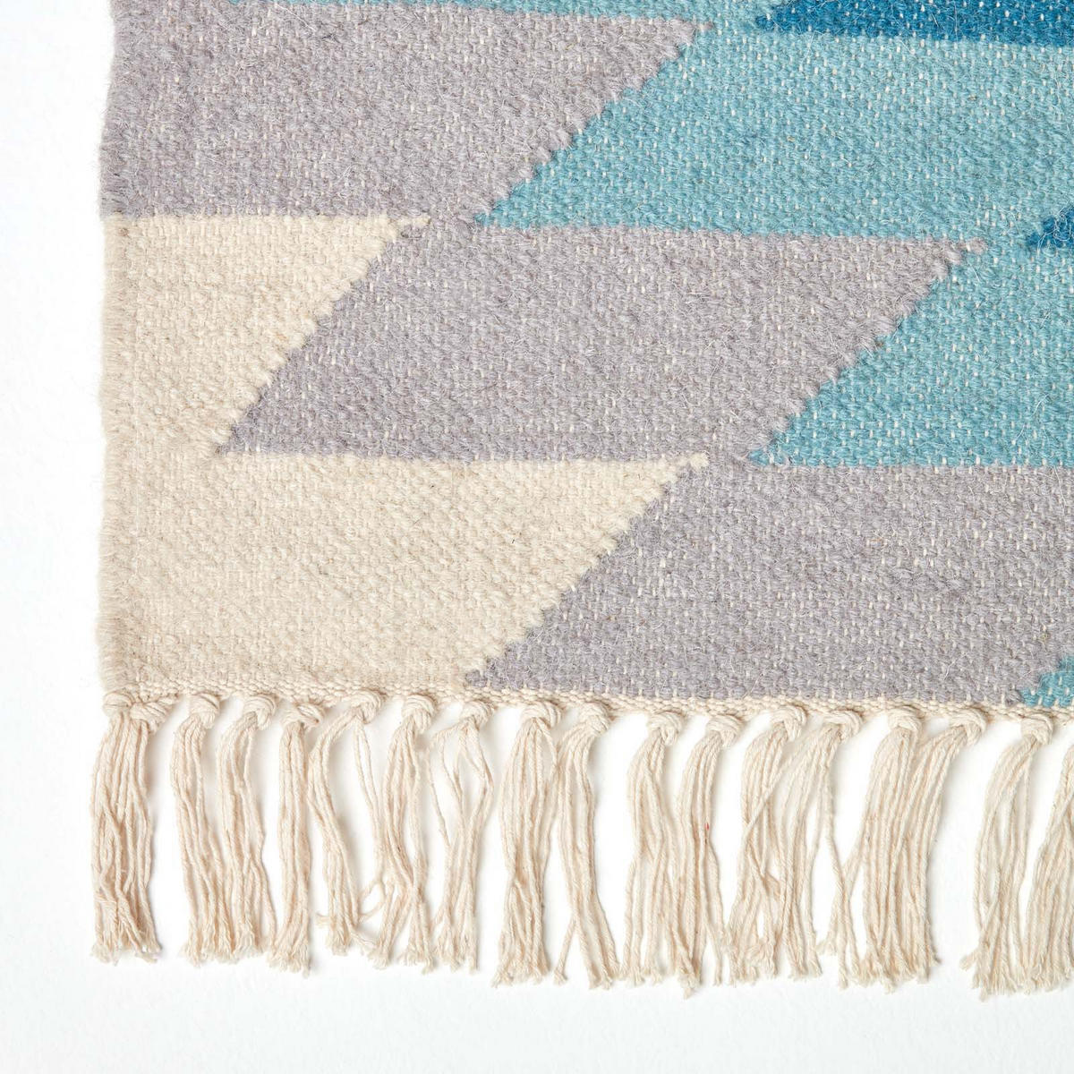 KELIM-TEPPICHLÄUFER Helsinki handgewebt 66/200 cm - Multicolor, Textil (66/200cm) - Homescapes