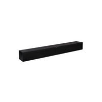 LOWBOARD Amoria Mangoholz 240 cm / 35 cm Schwarz - Schwarz, Holz (240/30/35cm) - Villa Möbel