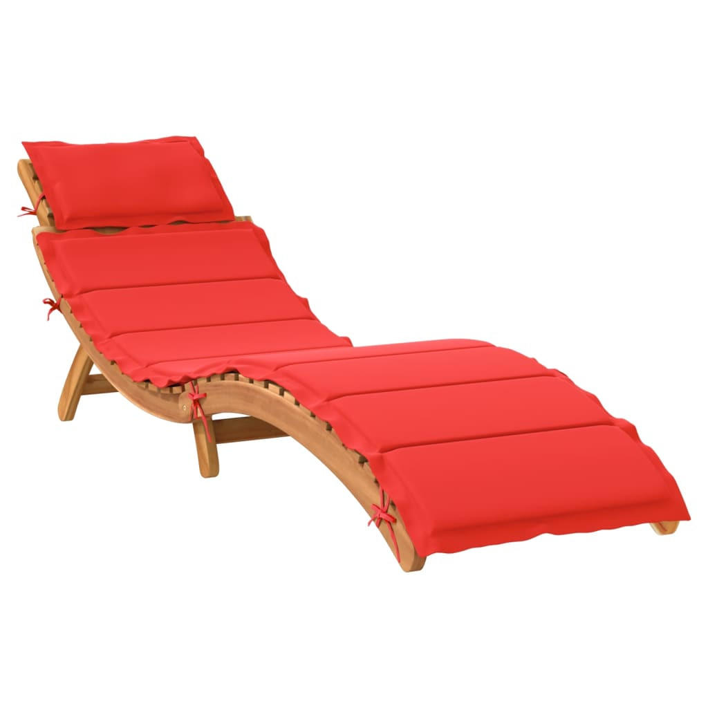 vidaXL Sonnenliege Braun 55x65x184 cm