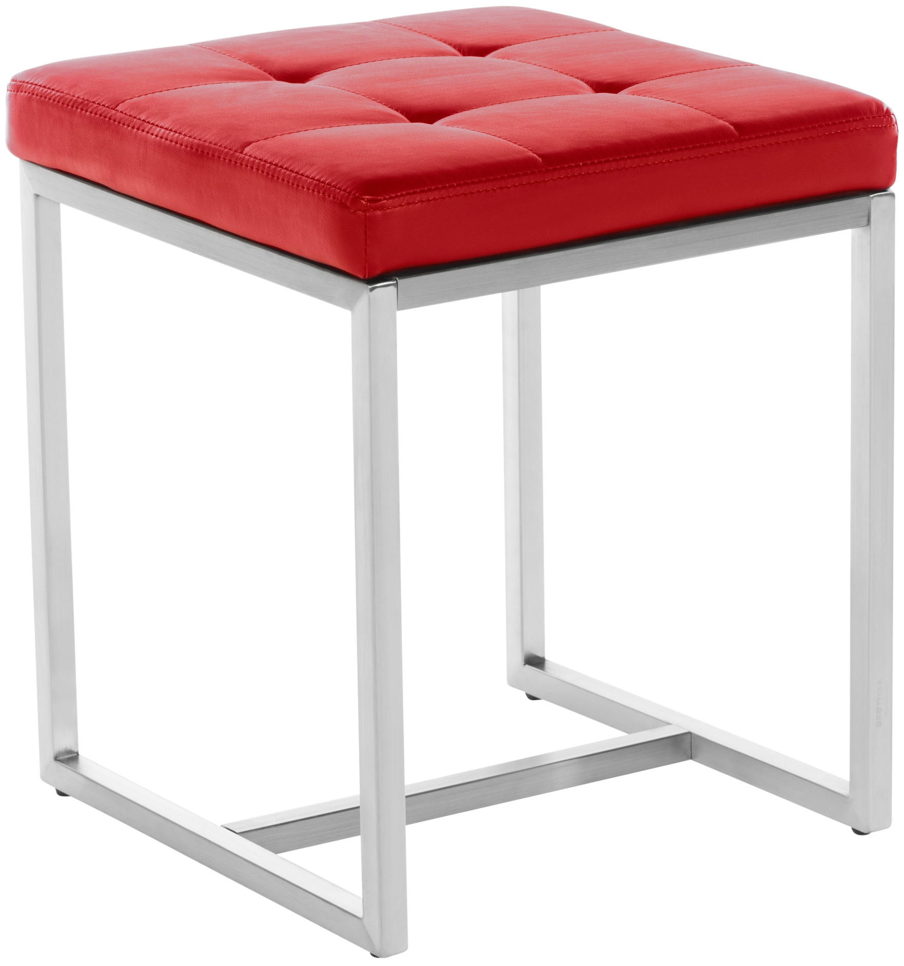 CLP Hocker Rot 40x48x40 cm