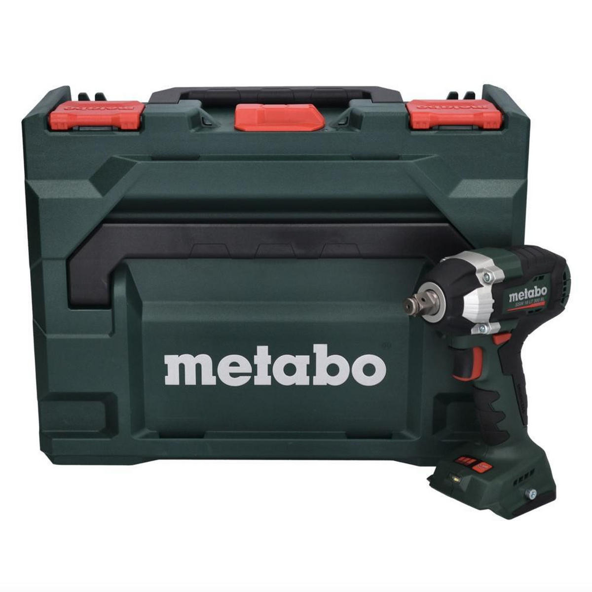 METABO SSW 18 LT 300 BL Akku Schlagschrauber 18 V 300 Nm ( 602398840 ) Brushless + metaBOX - ohne Akku, ohne Ladegerät - Multicolor, Kunststoff (35/28/17cm) - Metabo