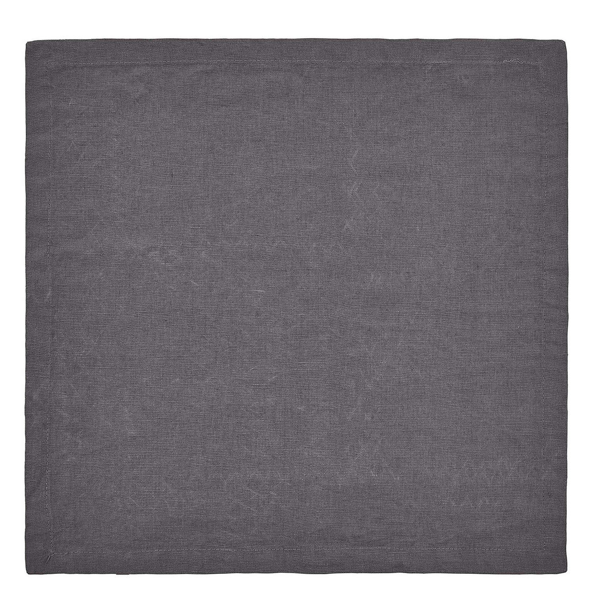 SERVIETTE Riga - Grau, Textil (42/42cm) - BUTLERS