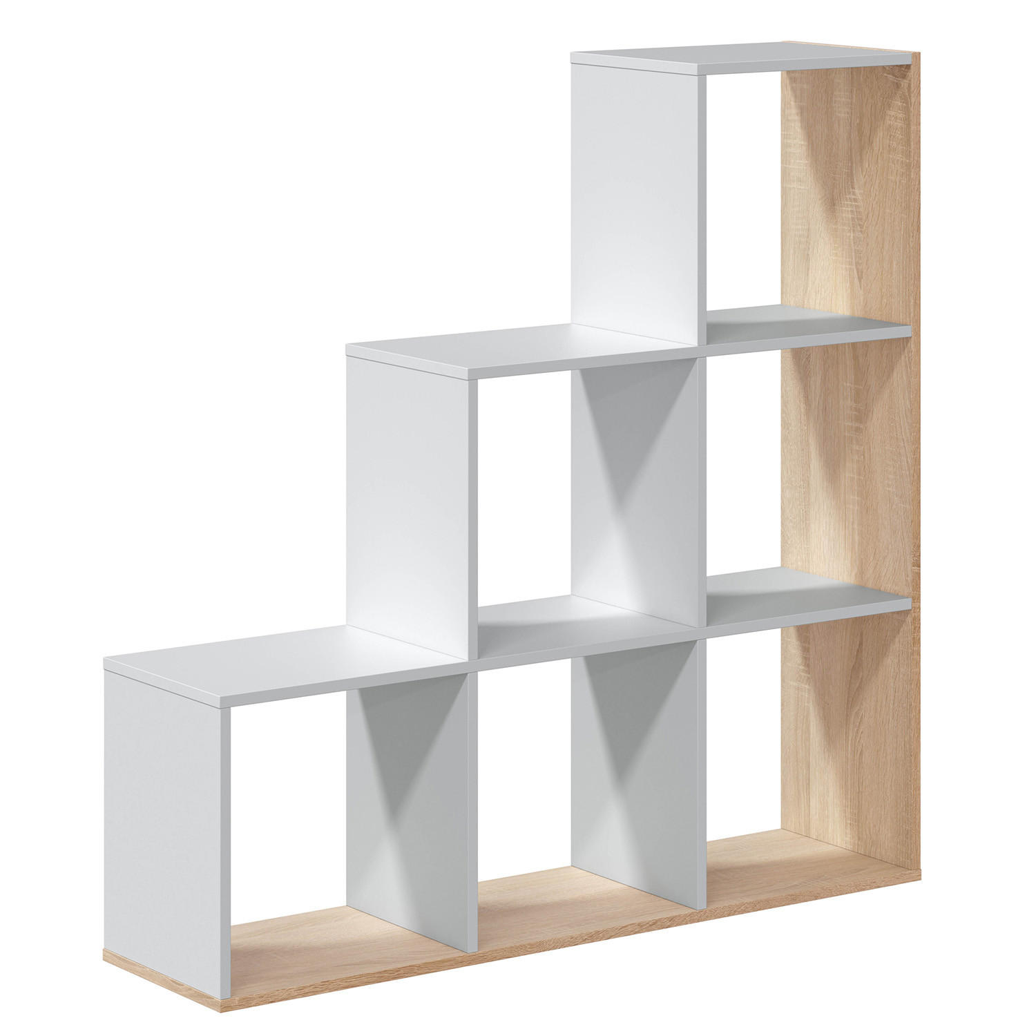 REGAL Estela Weiß/Eiche - Weiß, Holzwerkstoff (108/110/28cm) - VS Venta-stock