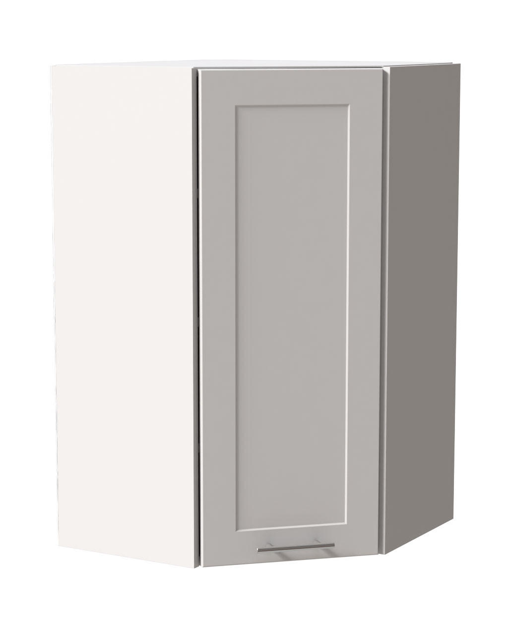 HÄNGESCHRANK Oslo W4/10/60 Weiß / Weiß Matt 60 / 60 / 96cm - Weiß, Holz/Holzwerkstoff (60/96/60cm) - Feldmann-Wohnen