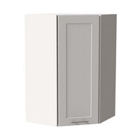 HÄNGESCHRANK Oslo W4/10/60 Weiß / Weiß Matt 60 / 60 / 96cm - Weiß, Holz/Holzwerkstoff (60/96/60cm) - Feldmann-Wohnen