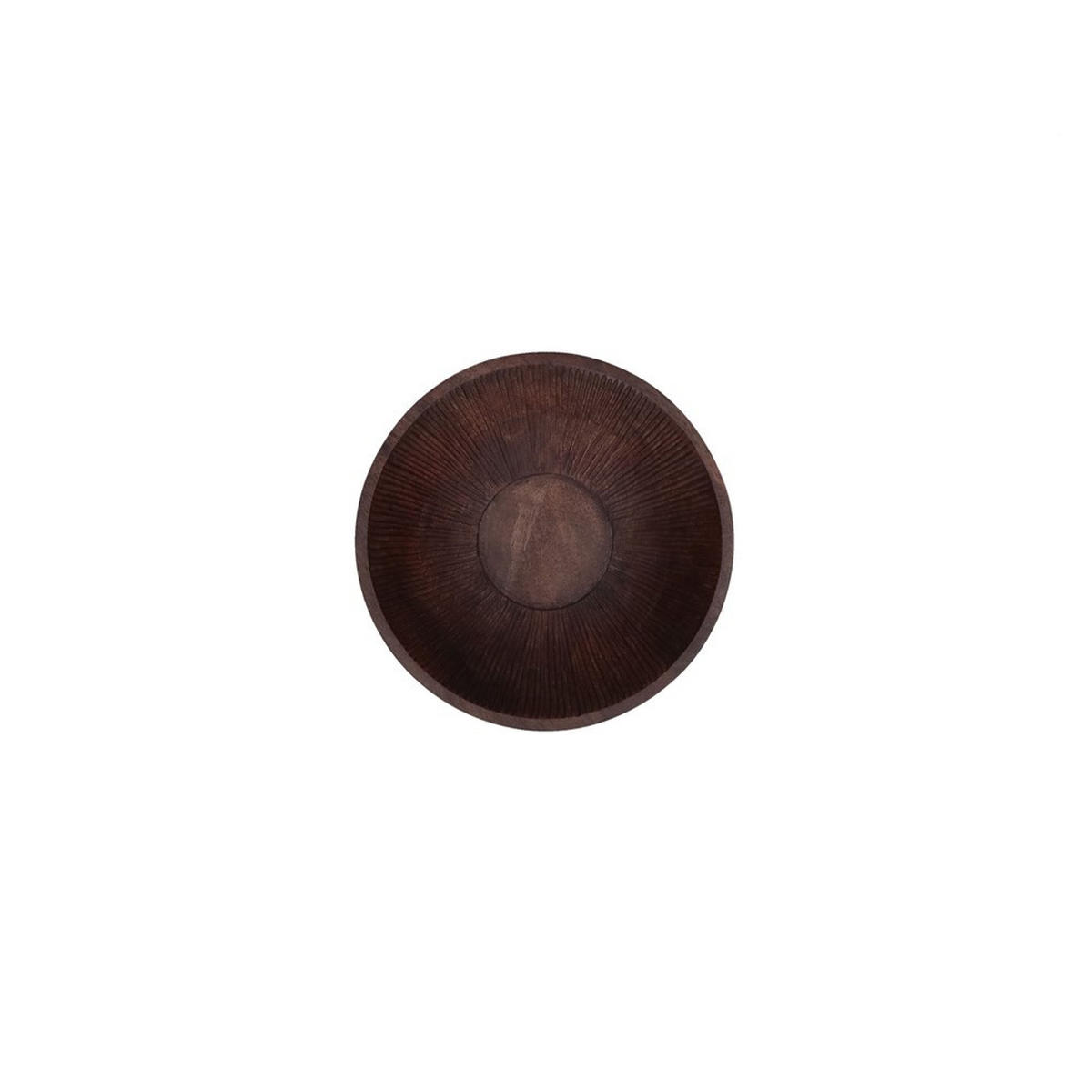 SCHÜSSEL Braun 20/20/5 cm H237500004Z - Braun, Holz (20cm) - Rituali Domestici 