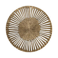 WANDPANEEL Marjun Gold 90/90/1cm - Goldfarben, Metall (90/1/90cm) - PTMD Collection