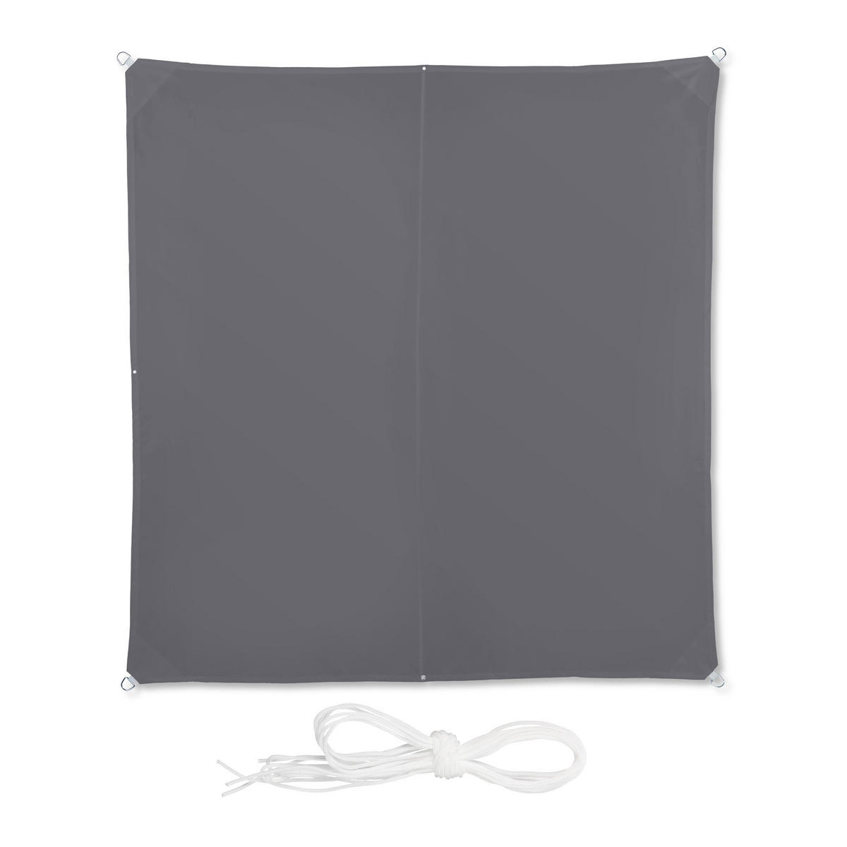 SJENILO - siva, tekstil/metal (300/300cm) - Relaxdays