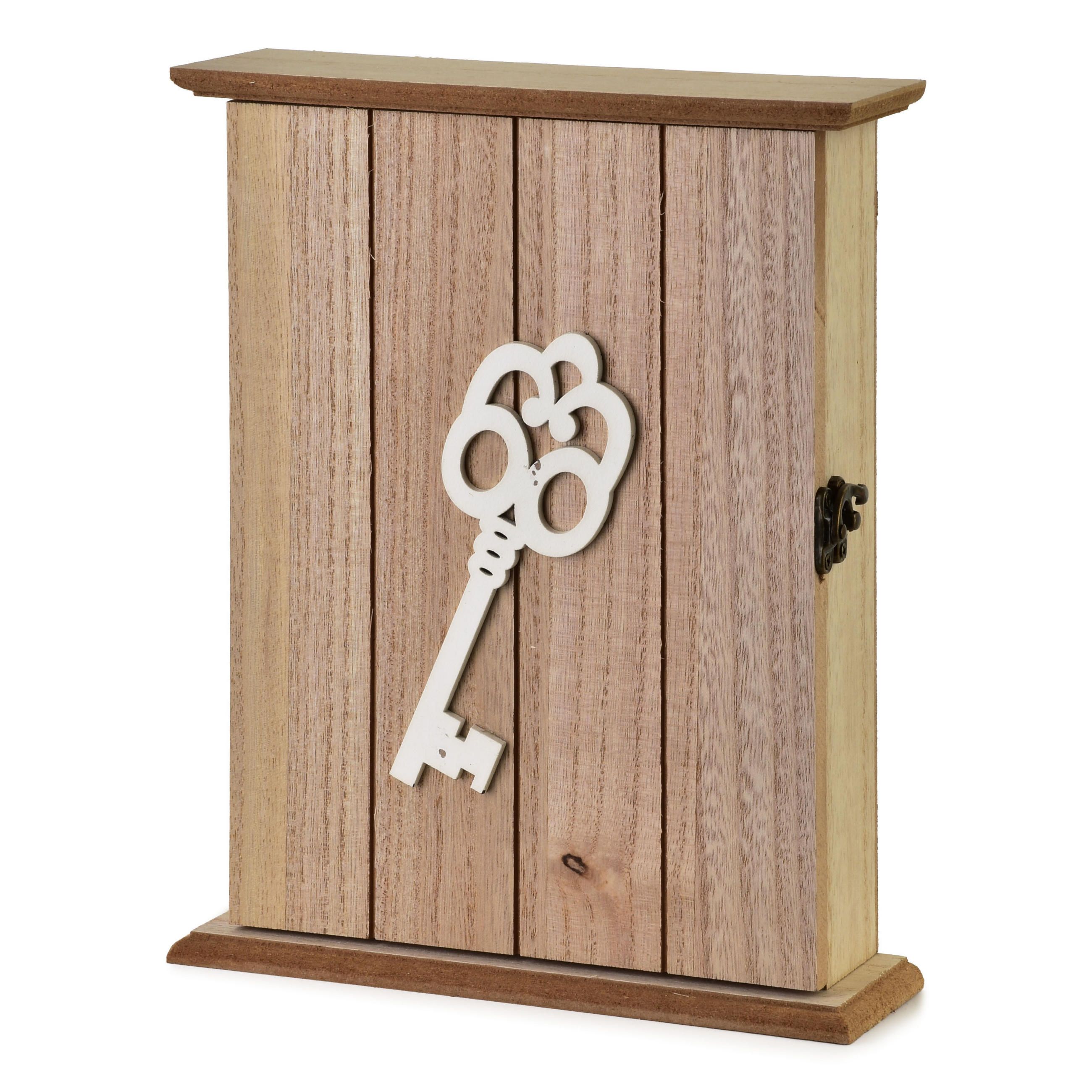 SCHLÜSSELKASTEN Stacy Braun 20/6/24.5 cm Holz - Braun, Holz (20/24.5/6cm) - Mondex