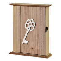 SCHLÜSSELKASTEN Stacy Braun 20/6/24.5 cm Holz - Braun, Holz (20/24.5/6cm) - Mondex