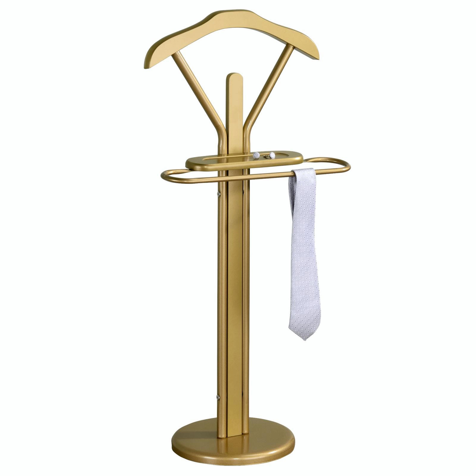 HERRENDIENER FABIO - Goldfarben, Metall (45/108/30cm) - IDIMEX