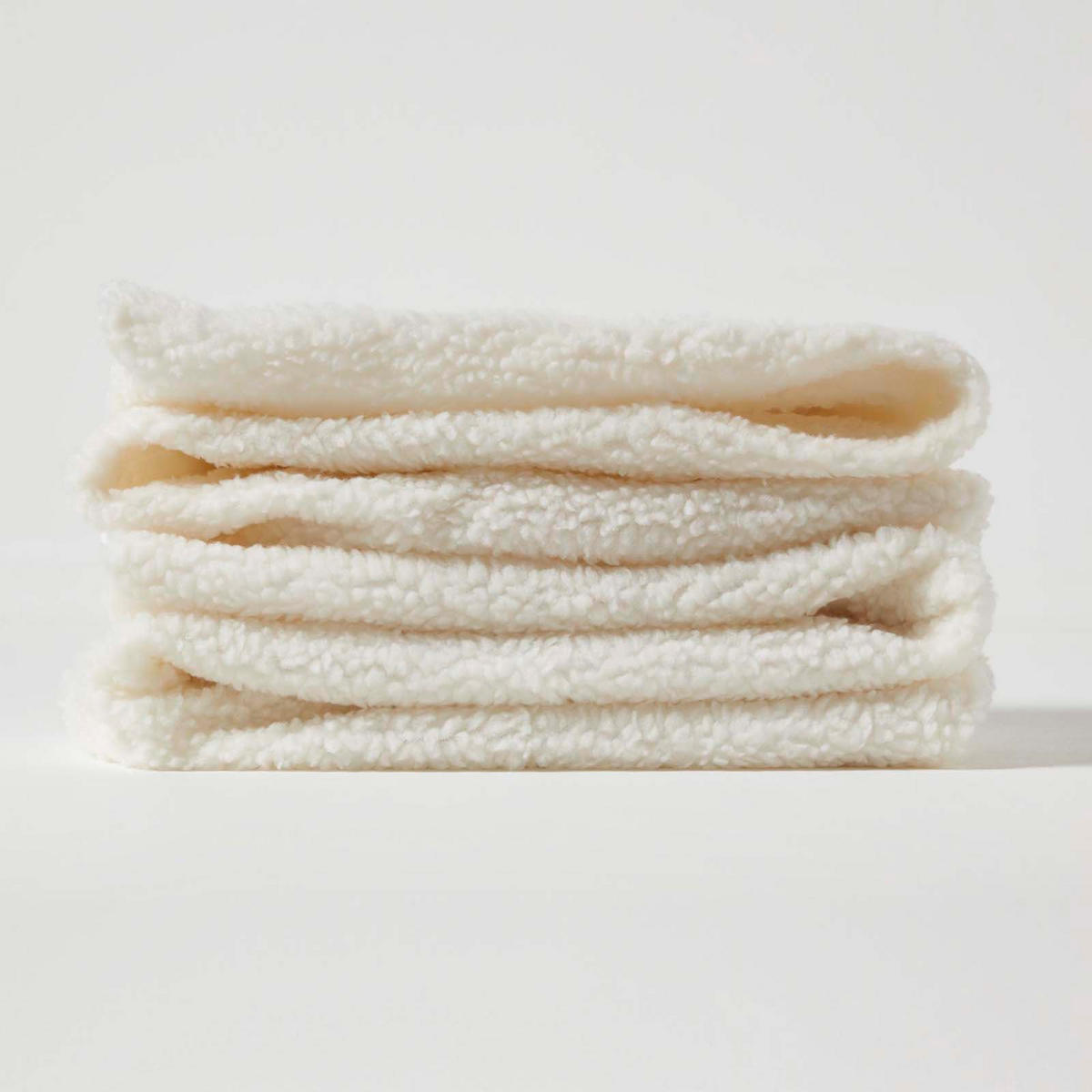 FLEECE-AUFLAGE Kinderbett 70/140 cm, kuschelig warm, 2er-Set - Naturfarben, Textil (70/140cm) - Homescapes