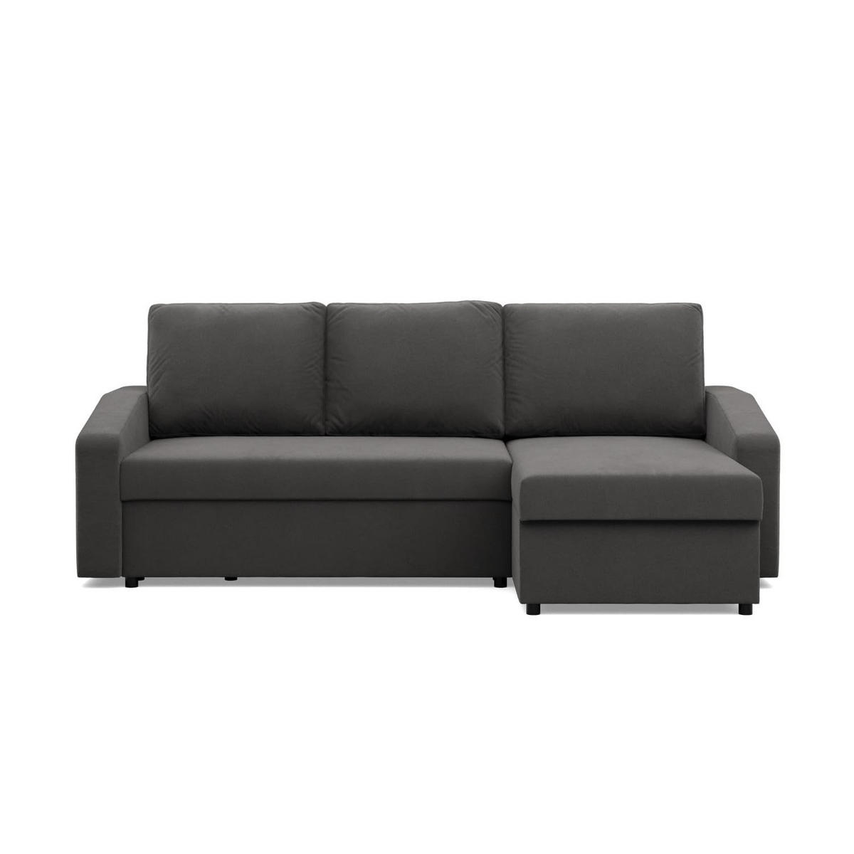 ECKSOFA MIT SCHLAFFUNKTION NEO, Grau - Grau, Textil (231/140cm) - Mebligo