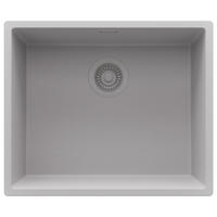 UNTERBAUSPÜLE GRANIT London, 2-er set Grau 56/47 cm 1 Becken + Ablauf-Set ab 60er Unterschrank - Grau, Kunststoff (56/20/47cm) - Primagran