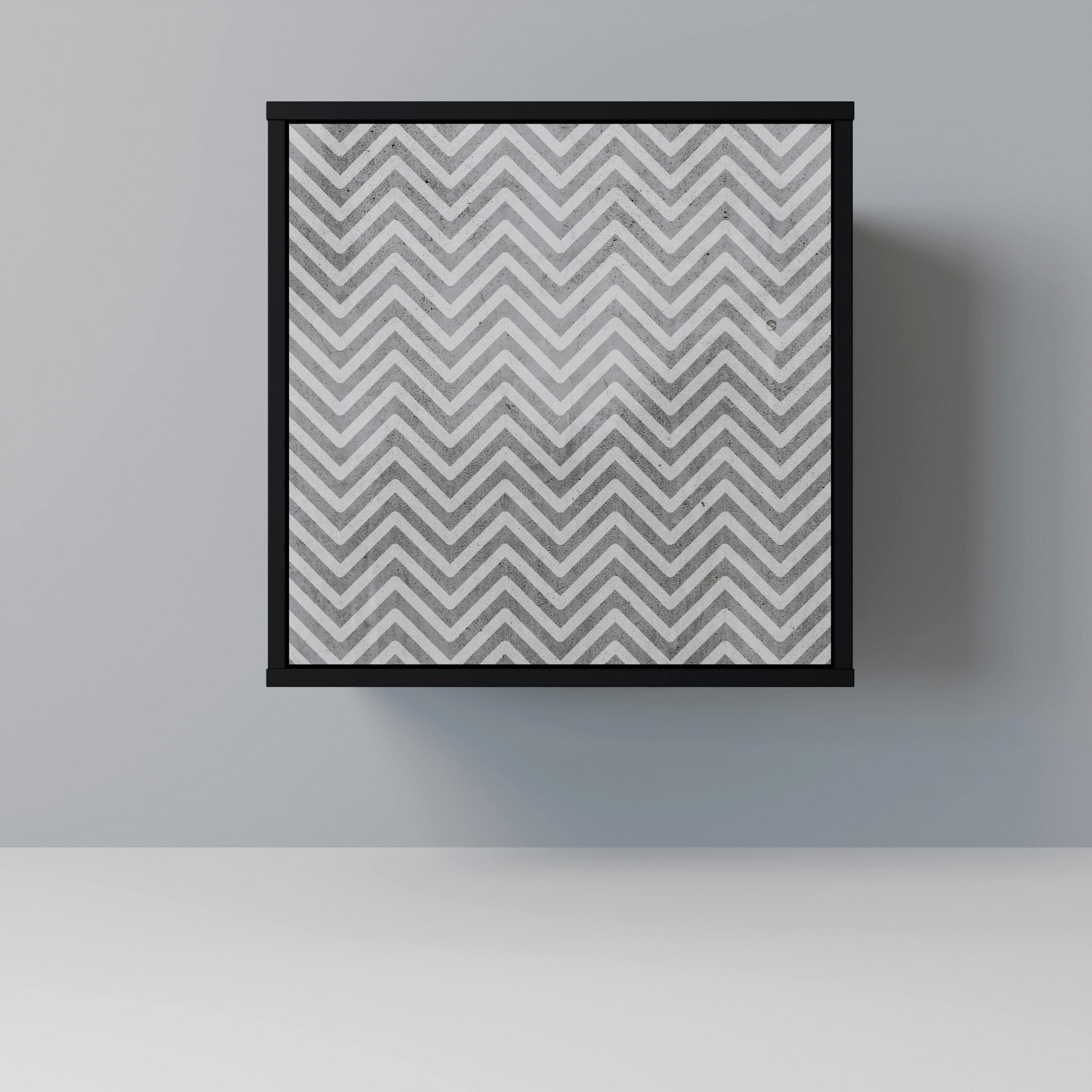 SpaceRebels Sideboard Schwarz 57.5x57.5x42 cm