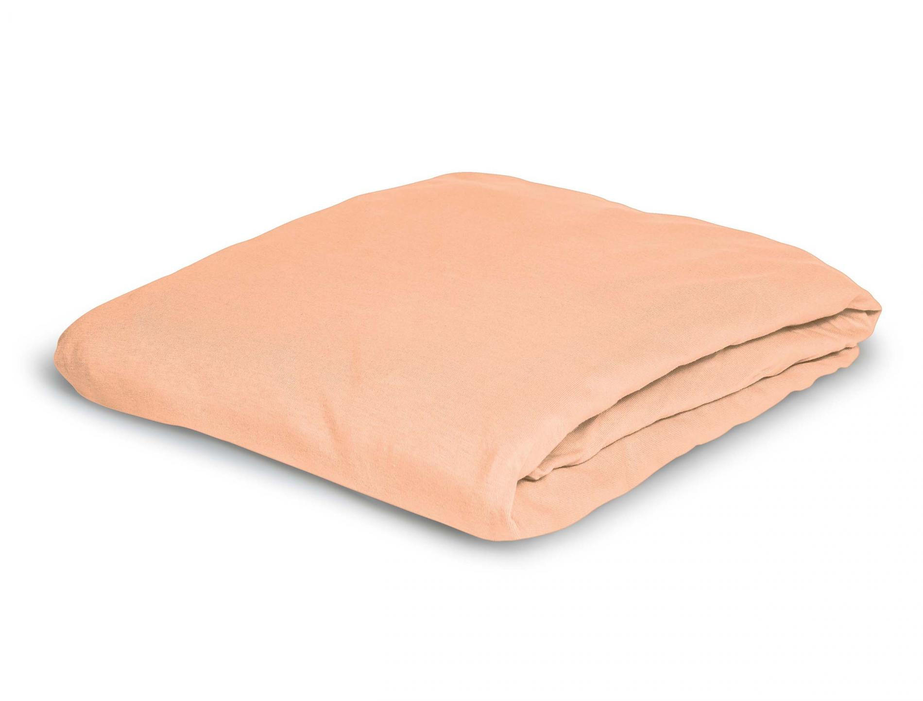 SPANNBETTTUCH ORION 0009 - Orange, Textil (190/200cm) - Irisette