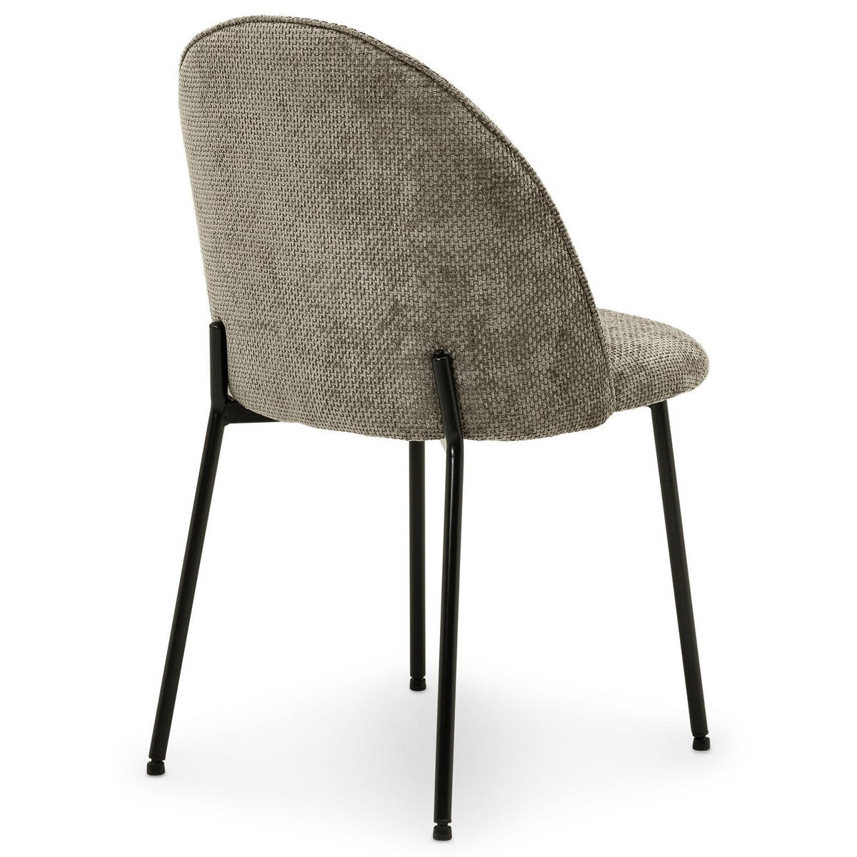 ESSZIMMERSTÜHLE CASSIE 2ER-SET - Grau, Textil (49/83/53cm) - IDIMEX