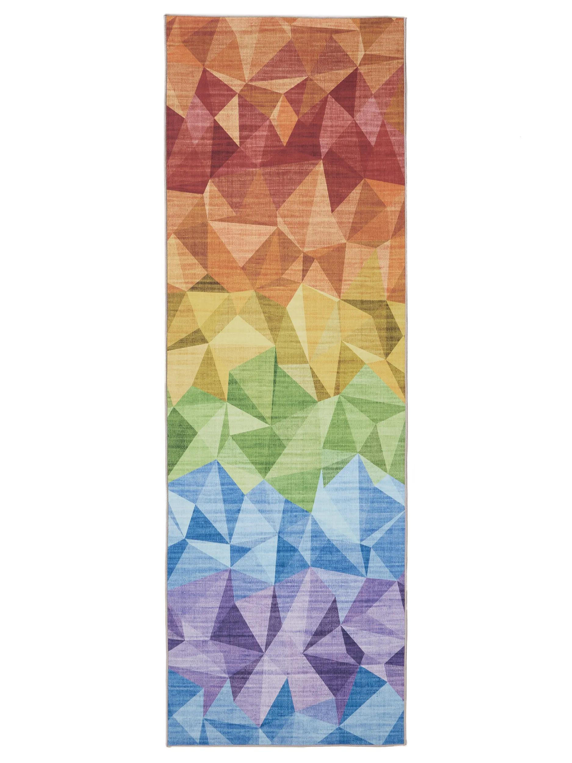 LÄUFER George waschbar 80x240 cm - Multicolor, Kunststoff (80/240cm) - benuta