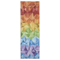 LÄUFER George waschbar 80x240 cm - Multicolor, Kunststoff (80/240cm) - benuta