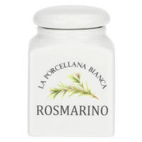VORRATSDOSE Rosmarin 0,175 l - Multicolor, Keramik (7/6.5/10cm) - La Porcellana Bianca