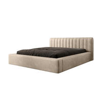 POLSTERBETT aus Polyester Vurmat 180x200 cm, Sandy - Sandfarben, Textil (180/200cm) - Fedve