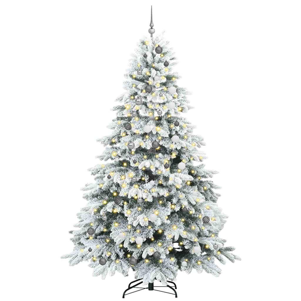 vidaXL Weihnachtsbaum Weiß 240 cm