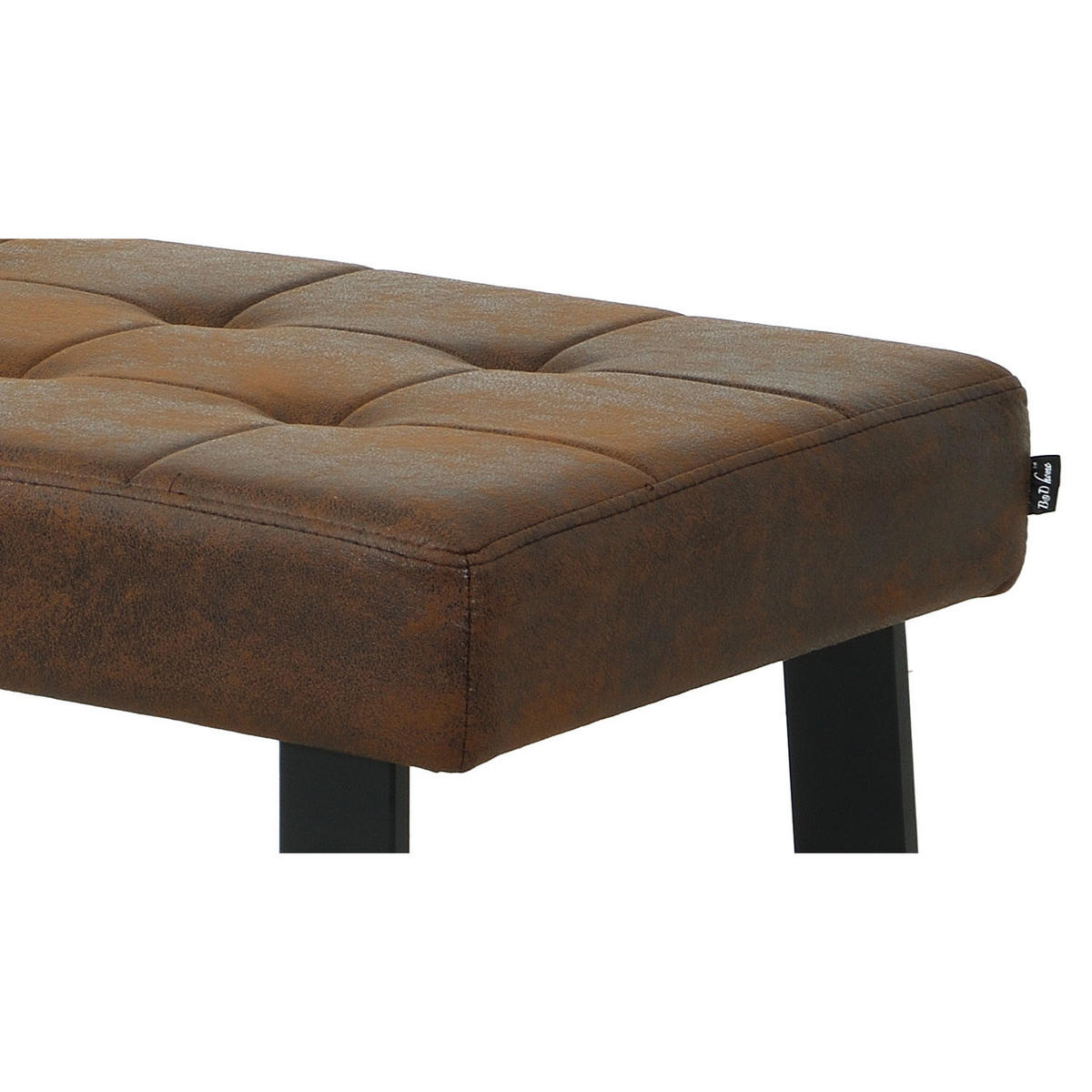 SITZBANK DOLCE - Braun, Metall (140/48/48cm) - B&D Home