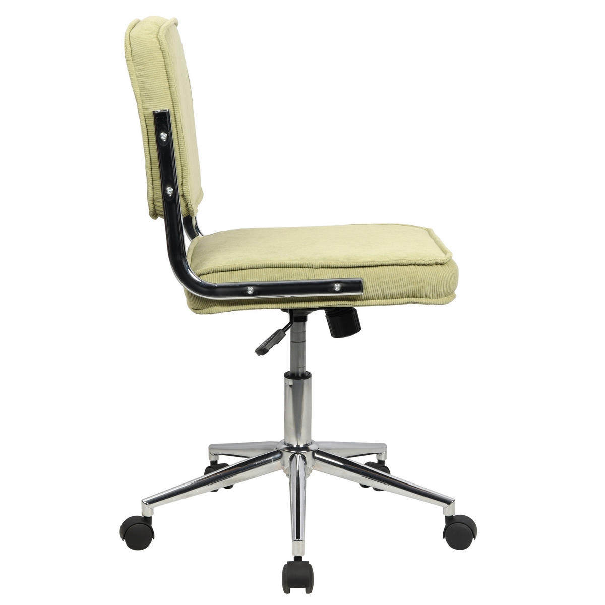 BÜROSTUHL Liv Schreibtischstuhl höhenverstellbar mit Rollen Grün - Grün, Textil (48/94/47cm) - SVITA