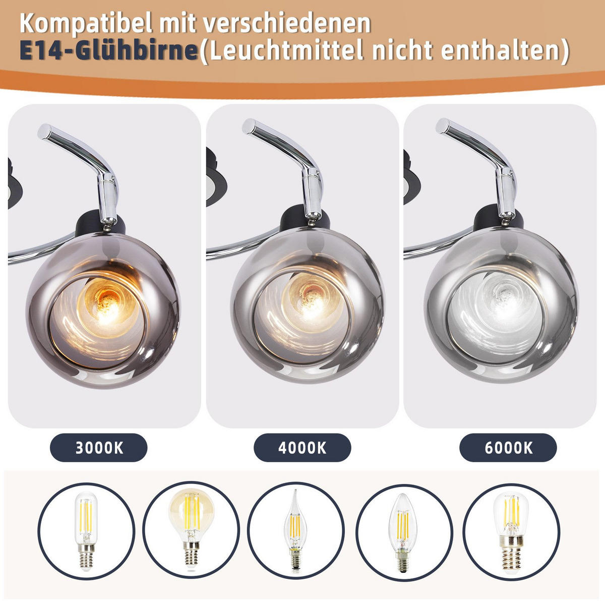 DECKENLEUCHTE Lecompte 36/16/9.8cm - Dunkelgrau, Metall (36/16/9.8cm) - Nettlife